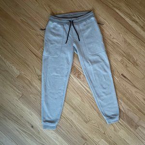 Gray fleece joggers - lucy activewear